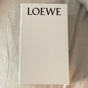 Loewe white medium rectangle gift/shoe/decor box
